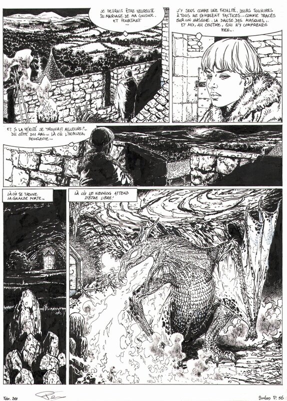 Paul Teng, Jean Dufaux, La Complainte des Landes perdues - Les Sudenne T1 Lord Heron Pl 56 - Comic Strip