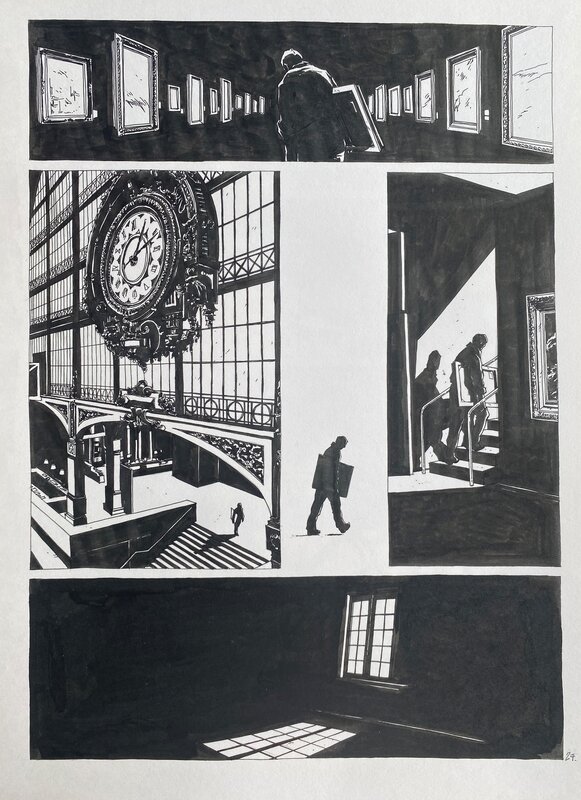 Chabouté Planche 27 - Musée - Orsay - Comic Strip