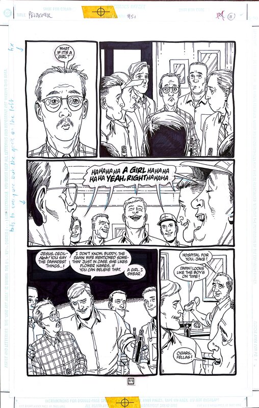 Preacher #51 p11 by Steve Dillon - Comic Strip