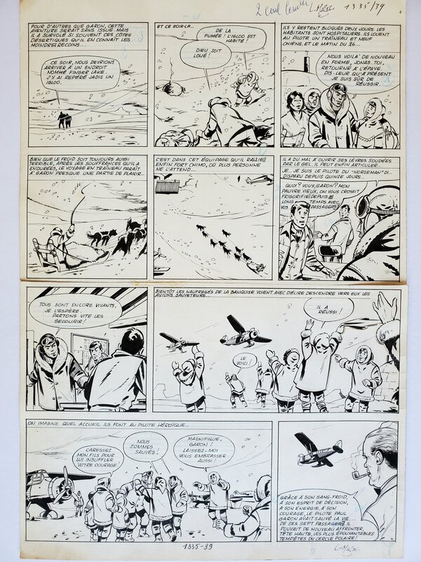 Luc Mazel, LES BELLES HISTOIRE DE L'ONCLE PAUL, UN EXPLOIT SURHUMAIN - Comic Strip