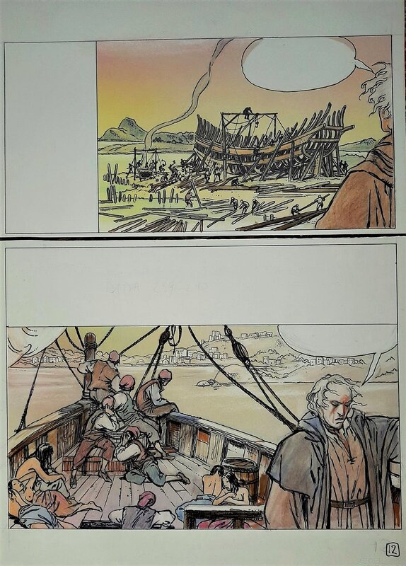 Milo Manara, Enzo Biagi, Christophe Colomb - Page 84 - Comic Strip