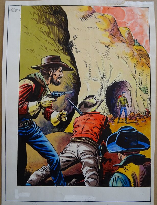 En vente - Miki le Ranger par Franco Bignotti - Couverture originale