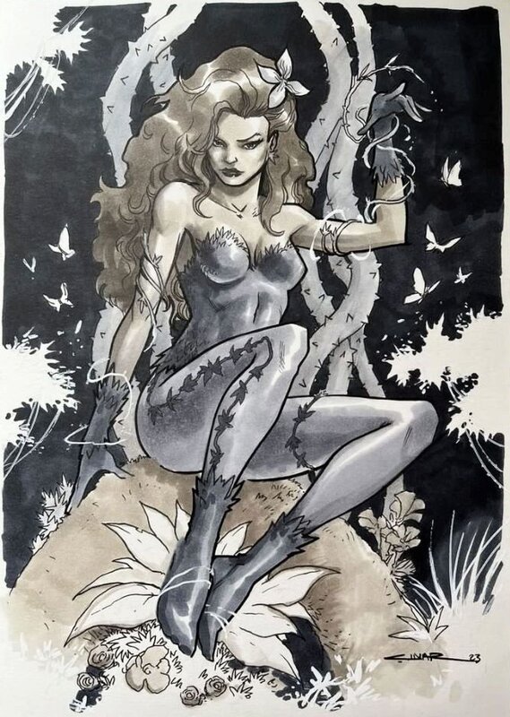 Yildiray Çinar, Poison Ivy par Yildiray Cinar - Original Illustration