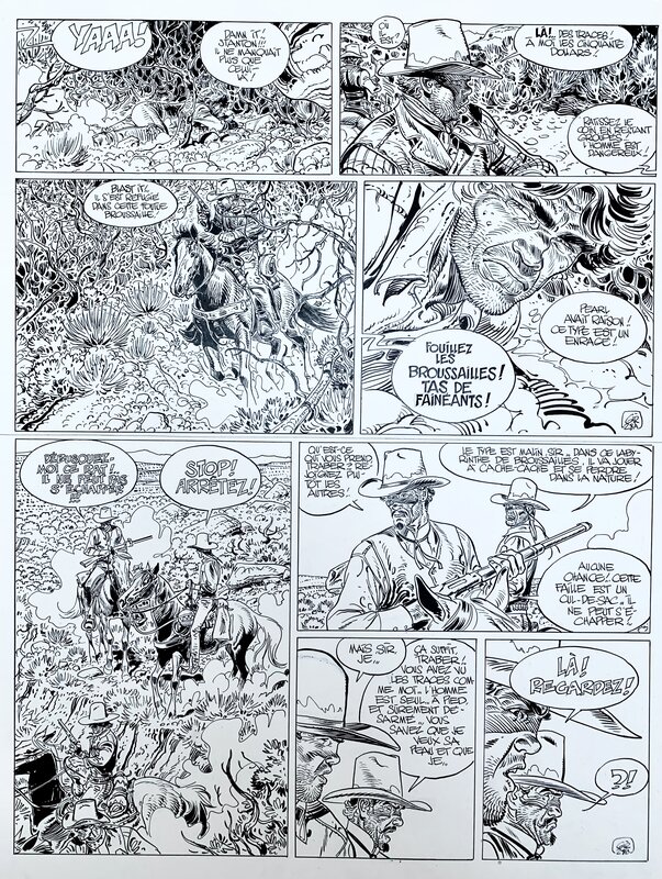 Jean Giraud, Blueberry - Arizona Love - Planche 28 - Planche originale