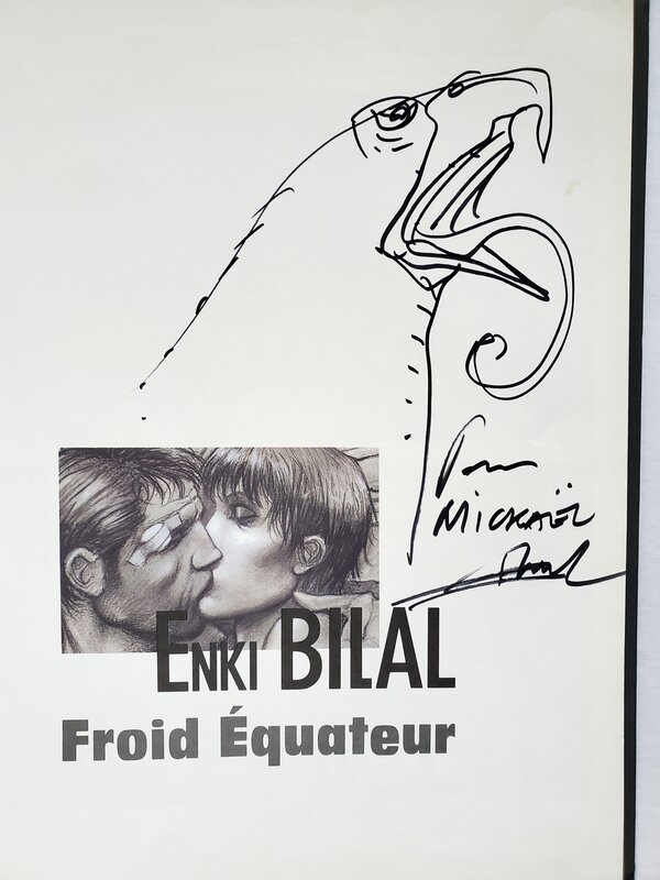 FROID EQUATEUR par Enki Bilal - Dédicace