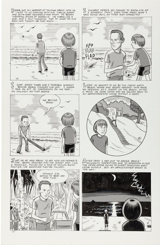 Daniel Clowes, Eightball page by Dan Cloews - Planche originale