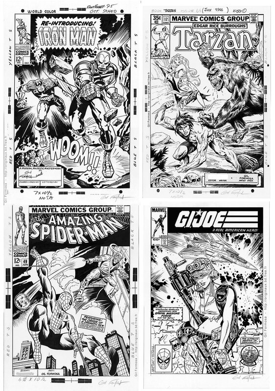 COMICS COMMISSIONS par Formosa Gil - Couverture originale
