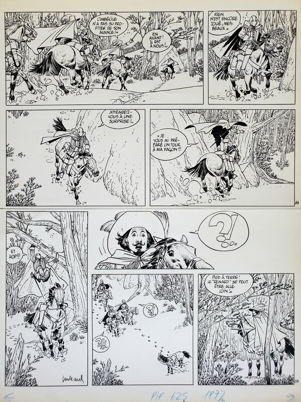André Juillard, MASQUEROUGE T3 RENDEZ-VOUS DE CHANTILLY - Comic Strip