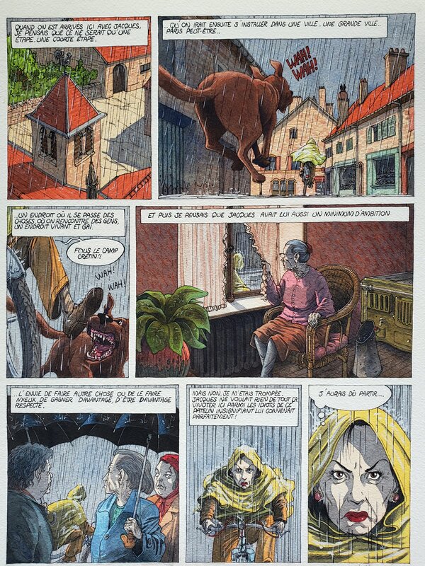 Christian Maucler, LES ENQUÊTES DU COMMISSAIRE RAFFINI T8 LES EAUX MORTES couleur directe - Comic Strip