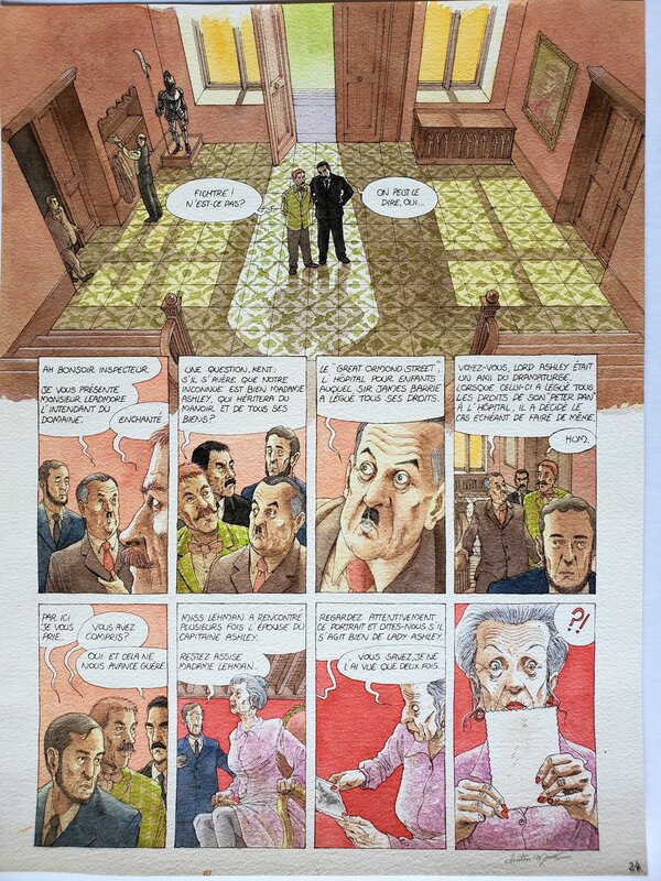 Christian Maucler, LES ENQUÊTES DU COMMISSAIRE RAFFINI T11 L'INCONNUE DE TOWER BRIDGE couleur directe - Comic Strip