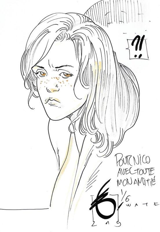 Sarah Lone par Érik Arnoux - Dédicace