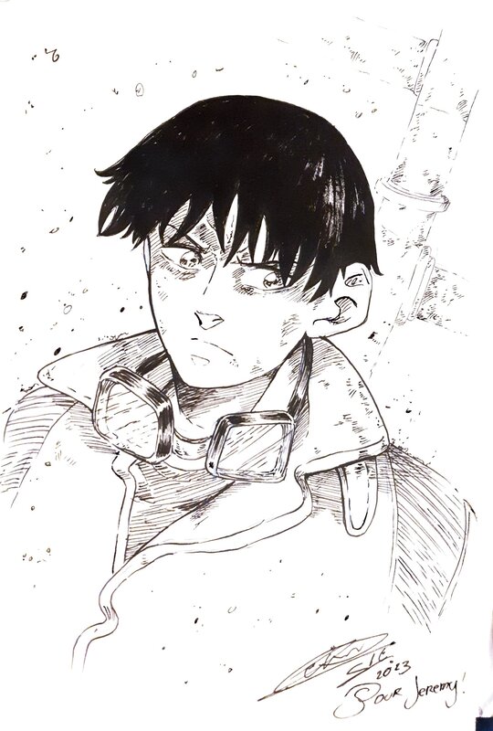 Kaneda by Stephanie Le Chevalier - Sketch