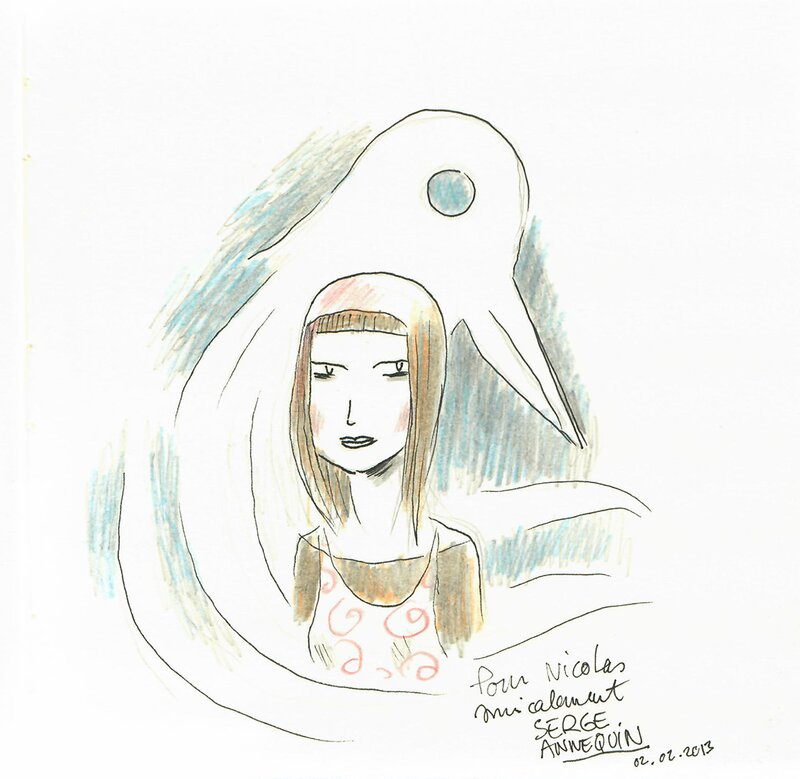 Serge Annequin, Les Fragments de l'Oubli - Dédicace