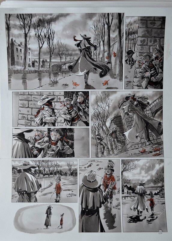 Tiburce Oger, Philippe Pelaez, L'enfer pour aube tome 1 page 34 - Comic Strip