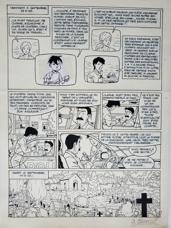 Alain Sikorski, LA CLE DU MYSTERE    T5 LA DISPARITION - Comic Strip