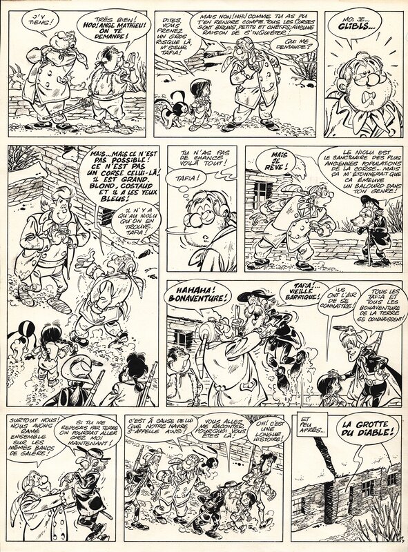 Pierre Tranchand, François Corteggiani, Marine (Traquenard en Corse - planche 39) - Comic Strip