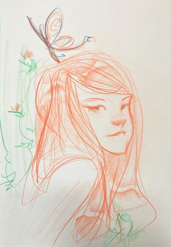 Poison Ivy par Dustin Nguyen - Original Illustration