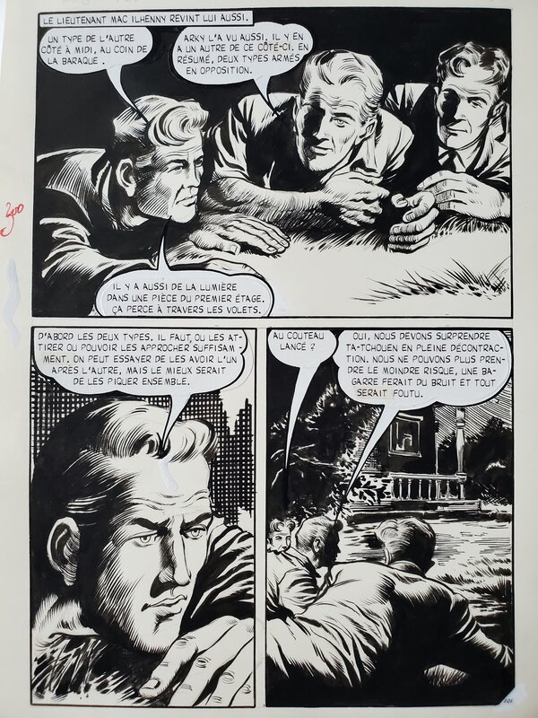 Leopoldo Sanchez, OSS 117 n°41 : 5 GARS POUR SINGAPOUR - Planche originale