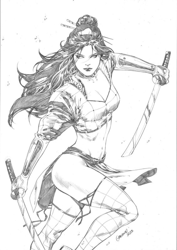 Shi par Gardenio - Illustration originale