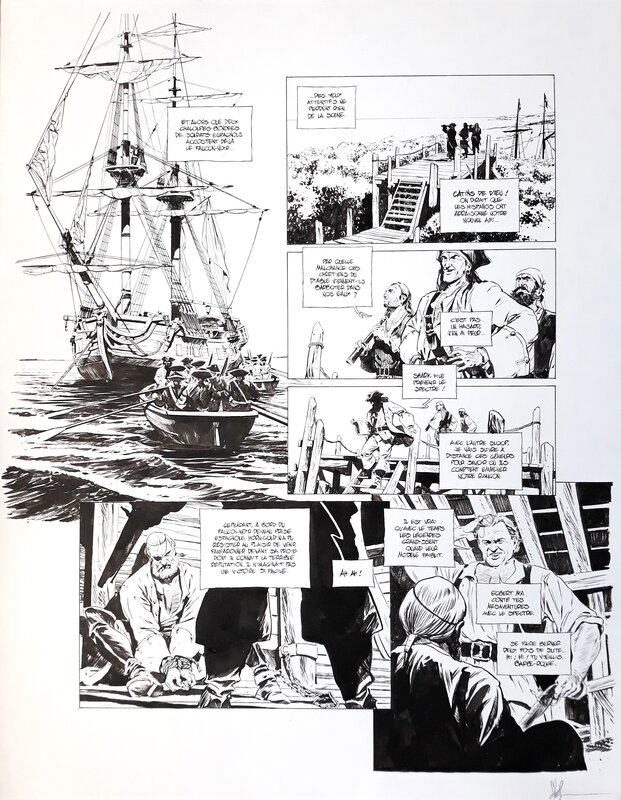 Stefano Carloni, Jean-Charles Kraehn, Barbe-Rouge : « Pendu haut et court ! » - Comic Strip