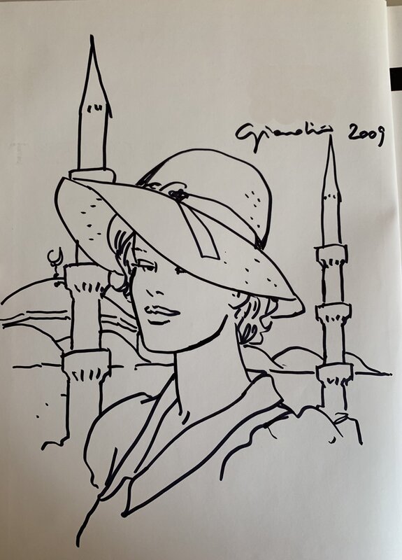 Max Fridman by Vittorio Giardino - Sketch