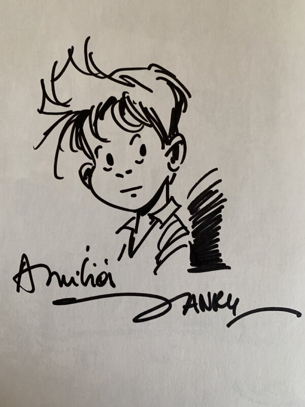 Spirou by Janry - Sketch