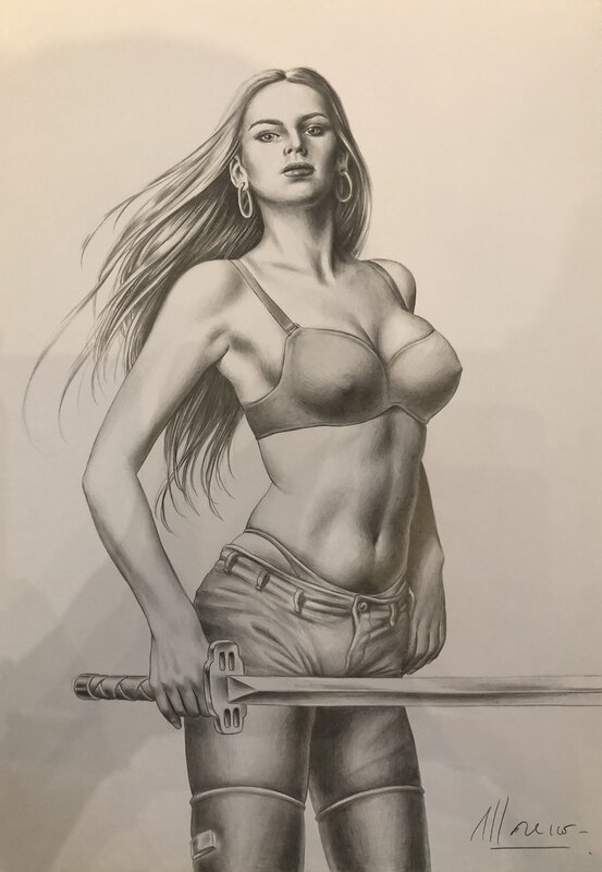 Marc Moreno, Le Régulateur - Hestia Katana - Illustration originale