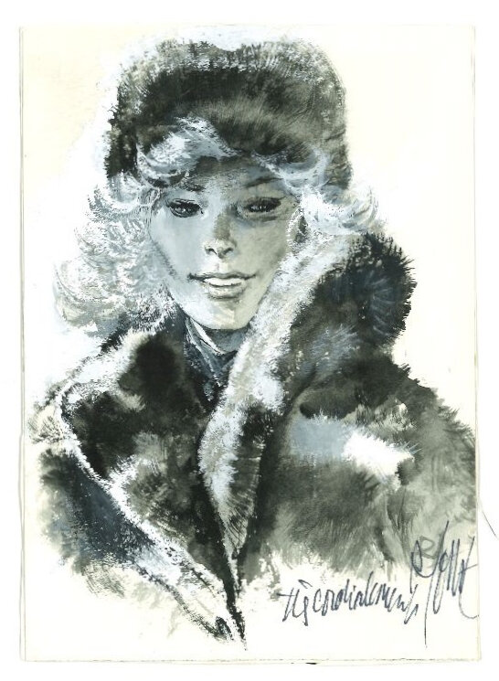 Illustration par René Follet - Illustration originale