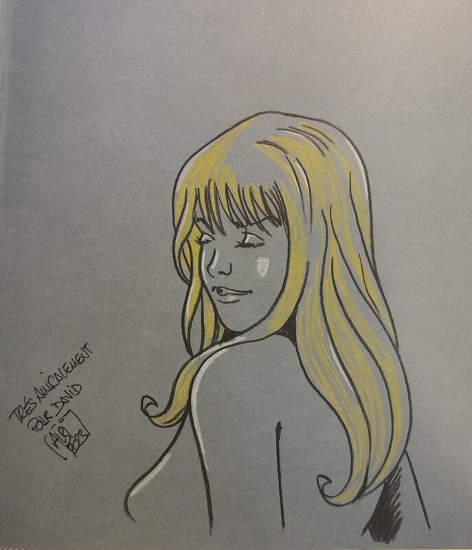 Pandora by Amédée Albi - Sketch
