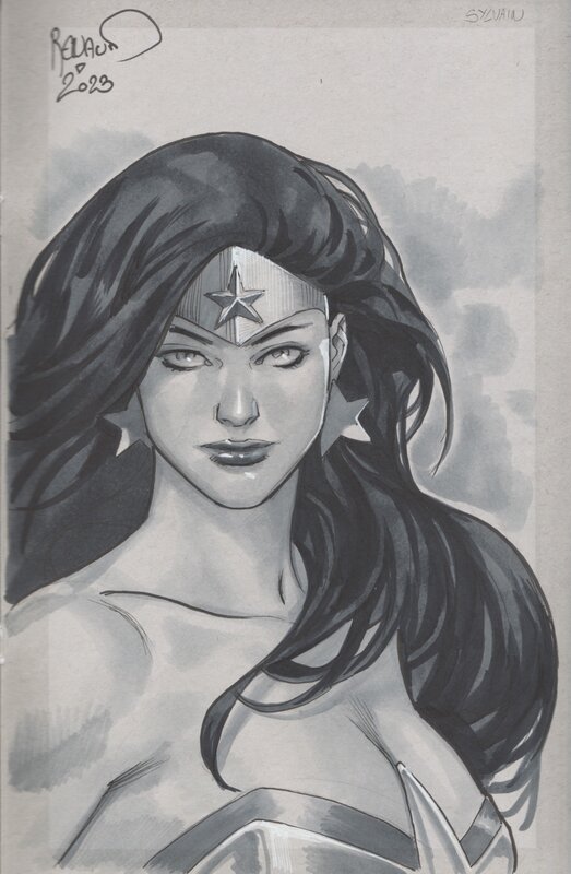 Wonder Woman par Paul Renaud - Dédicace