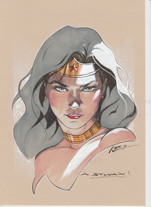 Wonder Woman par Kibar - Dédicace