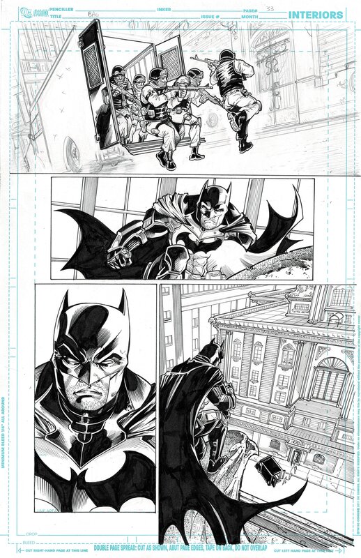 Vicente Cifuentes, Batman: Arkham Origins - Planche originale