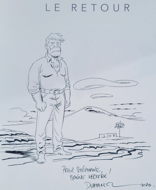 Le retour by Bruno Duhamel - Sketch