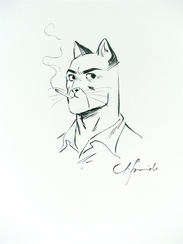 Blacksad par Juanjo Guarnido - Œuvre originale