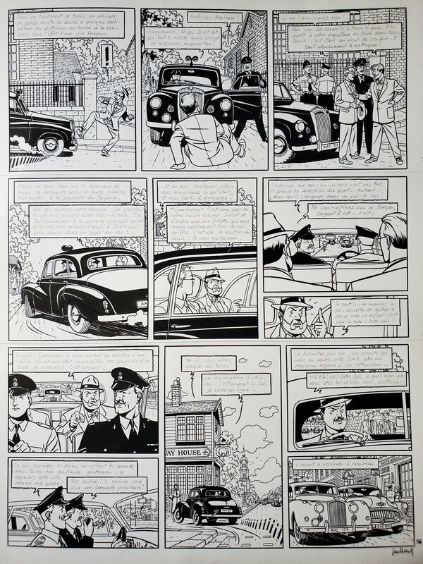 André Juillard, LES AVENTURES DE BLAKE ET MORTIMER T14 LA MACHINATION DE VORONOV - Comic Strip