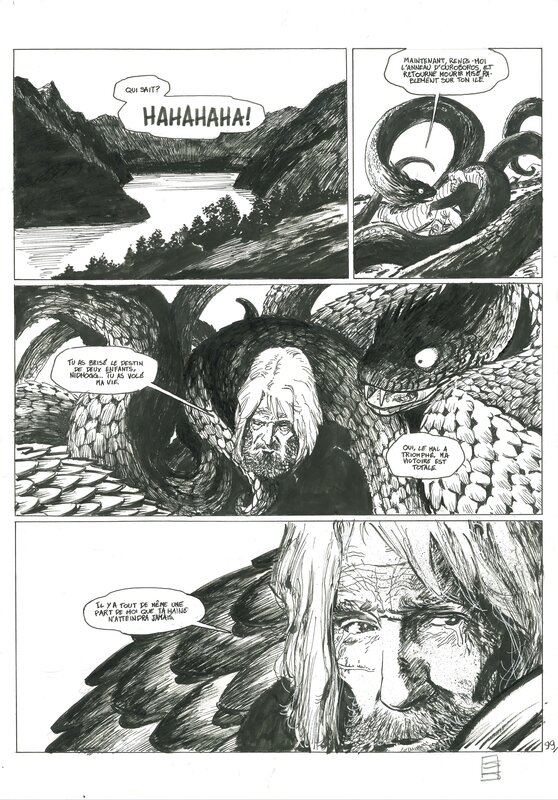 Robin Recht, Thorgal Saga : Adieu Aaricia - Pl 99 - Comic Strip