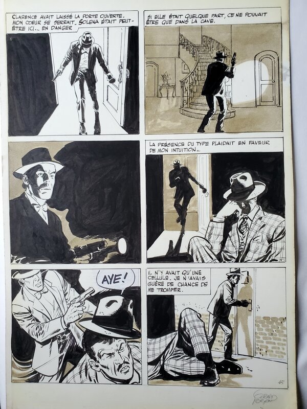 Gérald Forton, BORSALINO  T3 TOM DRAKE-LE TRESOR DE L'INDIEN - Comic Strip