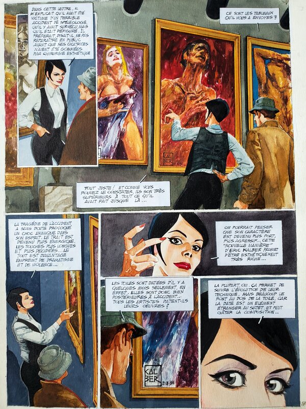 inconnu, PLANCHE ORIGINALE COULEUR - Planche originale