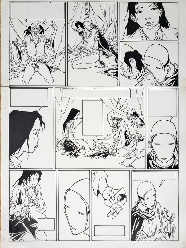 Jung, YASUDA T4 LA FEMME SANS VISAGE - Comic Strip