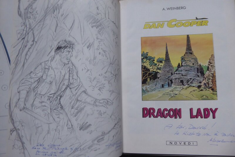 Dragon lady par Albert Weinberg - Dédicace