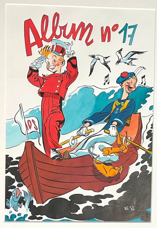 Al Severin - Spirou et Fantasio - Planche originale