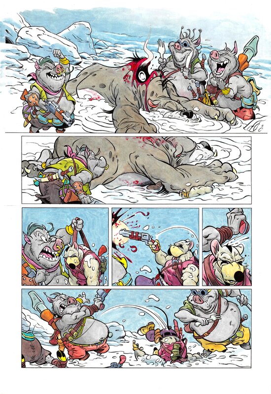 Solo by Wojtek Olszówka, Oscar Martin - Comic Strip