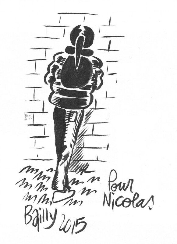 Le Muret par Pierre Bailly - Dédicace