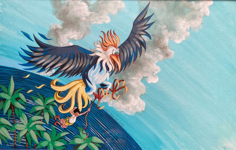 Illustration couleurs de Jean Luc Loyer - Illustration originale