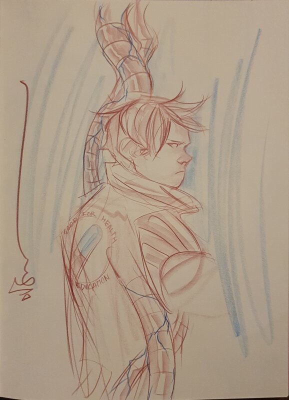 Kaneda par Dustin Nguyen - Dédicace