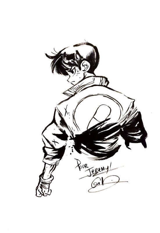 Kaneda par Guillaume Singelin - Dédicace