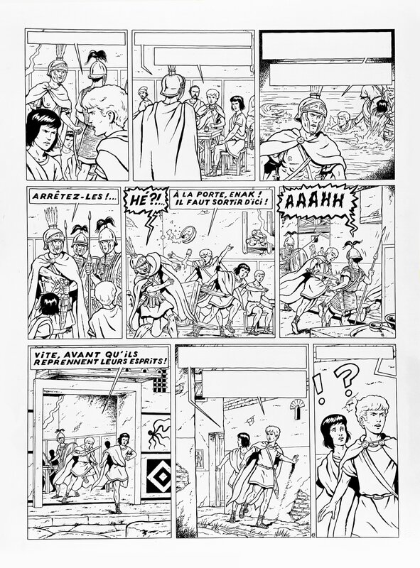 For sale - Planche 12 by Marc Jailloux - Comic Strip