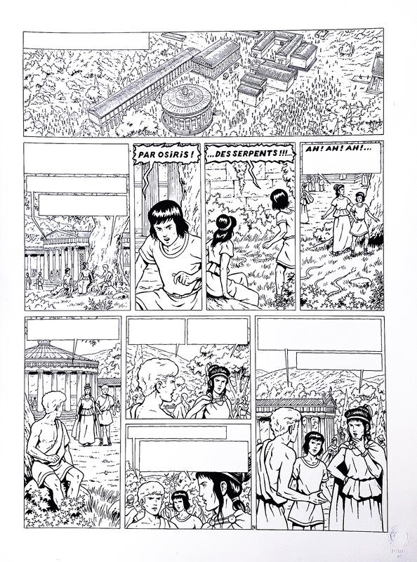 For sale - Planche 24 by Marc Jailloux - Comic Strip