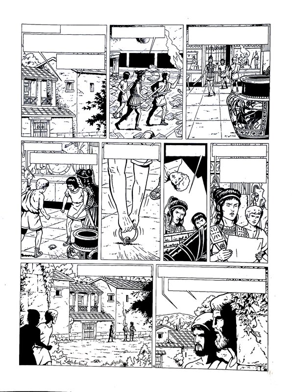 For sale - Planche 26 by Marc Jailloux - Comic Strip