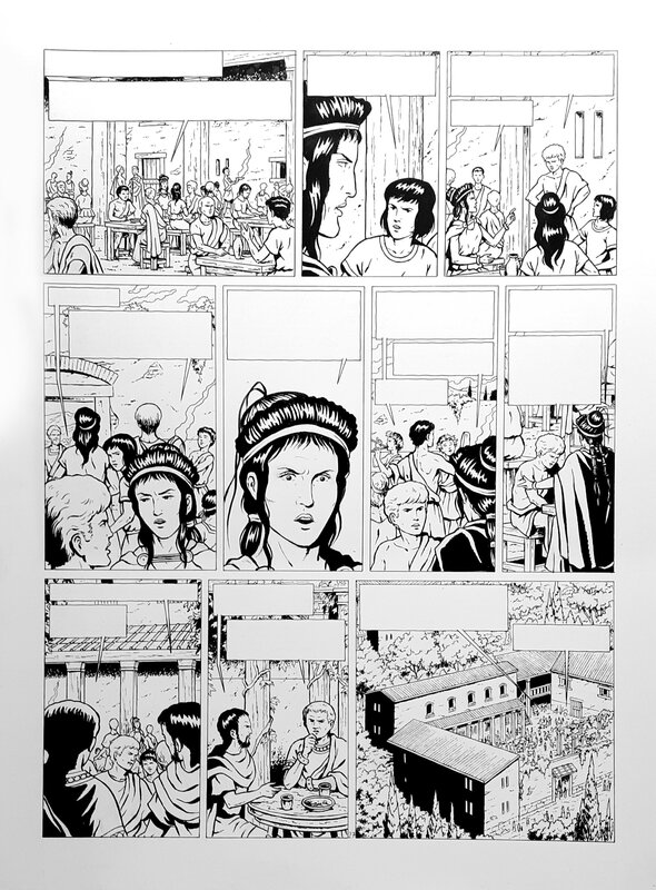 For sale - Planche 27 by Marc Jailloux - Comic Strip